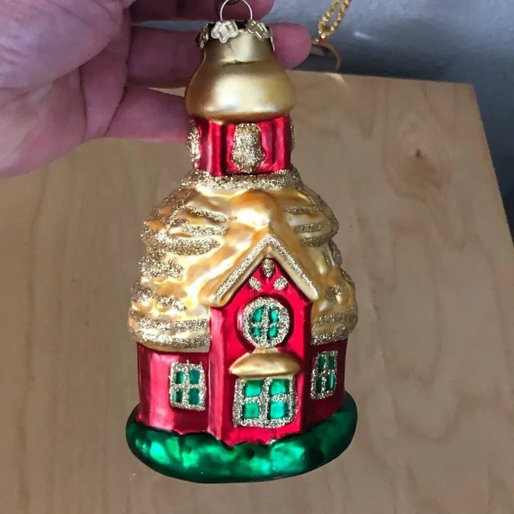 Vintage ornament blown